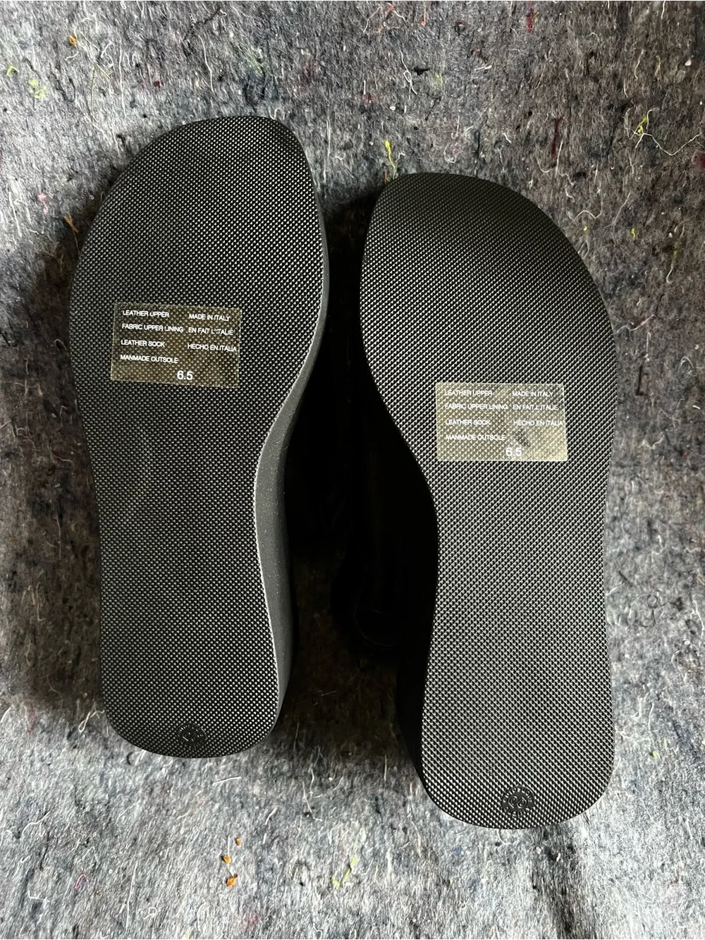 Black leather Platform Sandals Seychelles